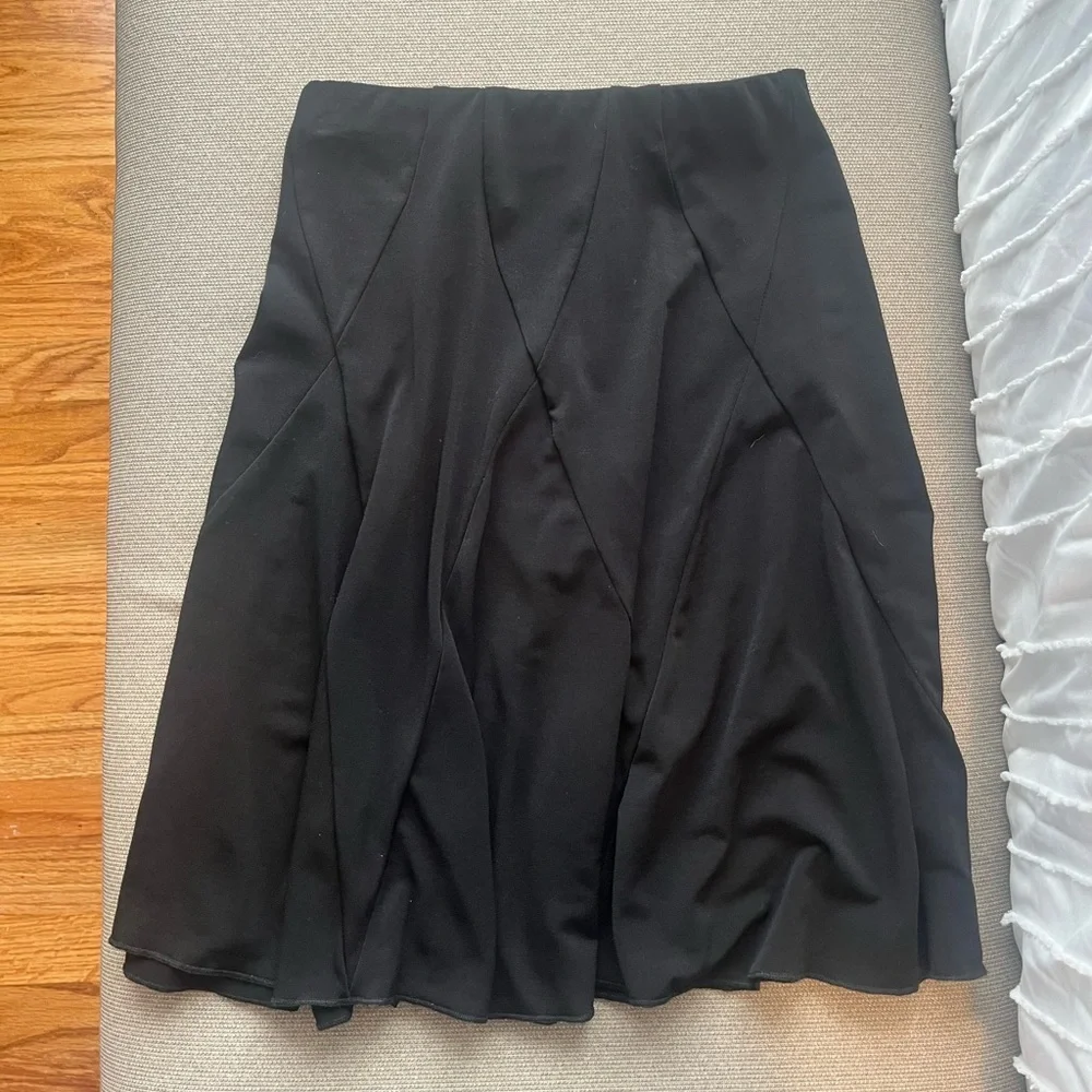NWT Amy’s Closet Black Swing Skirt